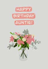 Auntie’s Birthday Flowers created by @lydiapimmdraws