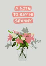 A note to Granny created by @lydiapimmdraws
