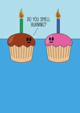 Funny Birthday Cupcake Joke created by Nifty Cards
