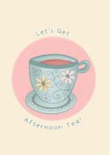 Afternoon Tea Vintage Card created by Emily Underworld