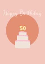 50th Birthday Card created by Made by Milly