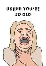 Trisha Paytas ughhh you're so old card created by Malud