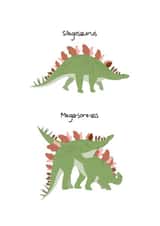 Rude Dinosaur Card 1000 created by Rachel Frost