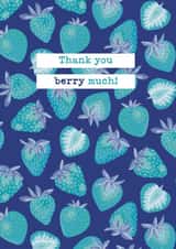 Thank You Berry Much created by Zoe Chapman Design