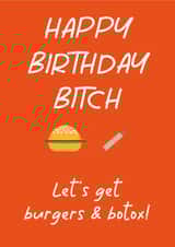 Happy Birthday B*tch Selling Sunset Card created by KGP Designs