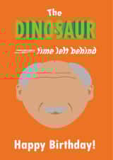 The Dinosaur Birthday card created by Inkhall