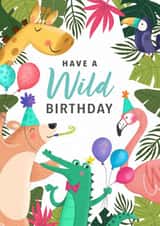 Birthday - For Kids - Cute - Animals created by Dalia Clark Design