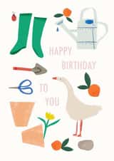 Sweet Gardeners Birthday Card created by Caryssa Jason