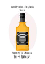 Whiskey Lovers 50th created by Hare and Bear Design
