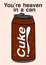 Cuke Card (IT Crowd inspired) Funny anniversary card created by Harley's Designs