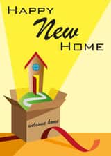 Happy new Home box card created by bybeka