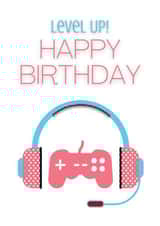 Gamer Girl Birthday Card created by Designs By Andy