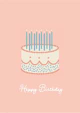 Cute Cake Birthday Card created by YeahYeahMaybe