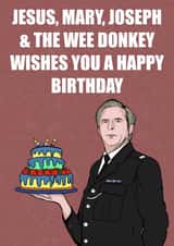 Line of duty birthday card created by Doublea