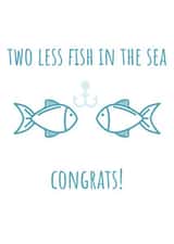 Two less fish in the sea created by Sand and Seagull