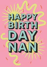 Happy Birthday Nan created by SANAN