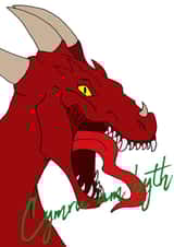 Cymru am Byth Welsh card created by Sarah Harding-Roberts