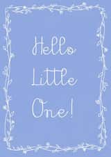 Floral New Baby Card created by Sarah Stephenson