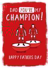 Liverpool Father's Day Card created by High Five Prints Co