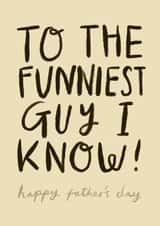 Father’s Day Funny Guy Card  created by ems le tocq