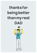 father's day gift card 1001 created by IcyCard