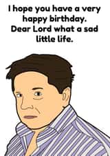 Come Dine With Me Birthday Card created by Arr Cards