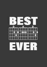 Guitar Music Lover / Quirky Father's Day Card created by Occasional Occasions