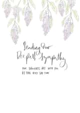 Classic Sympathy Card created by Naughty Nice