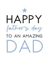 Happy Father's day Dad created by Word Up Creative