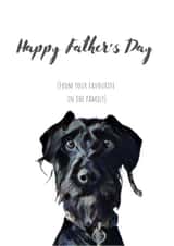 Happy Fathers Day from the dog created by Hare and Bear Design