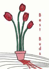 Best Buds Card created by Milklegs Co.