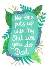 Funny Father's day card  created by Katie Brookes