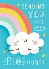 Sending you some very big hugs created by Jess Moorhouse