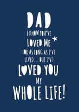 Cute Father's Day card created by Cloud Cuckoo Design