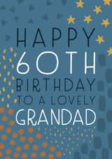 Happy 60th Birthday Grandad created by Juniper and Rose Studio
