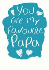 Favourite Papa Father's Day card created by Alexia Claire