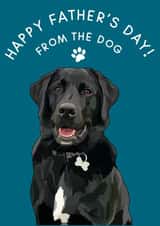 Happy Father’s Day from the labrador Dog created by From Deanna
