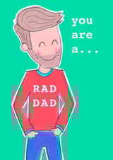 Rad Dad Father’s Day  created by Charlotte Eldred