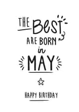 Best Born In May created by Jodie Gaul & Co