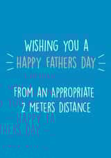 Fathers Day Social Distance Card created by Nuu Cards