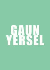GAUN YERSEL SCOTTISH CARD created by Ohsundaze