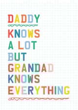 Clever Grandad Father's Day Card created by TillieMint