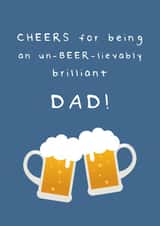 Beer Themed Dad Card created by Fifi Designs