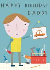 Happy Birthday Daddy created by Sally Payne Design