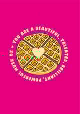 Leslie Knope Galentines Card created by Zabby Allen