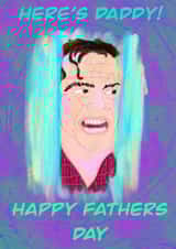 Here's Johnny1 fathers day card created by Jenny Goldie