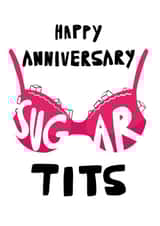 Happy Anniversary sugar tits!  created by Rebecca Enos 