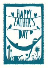 Relaxing Father's Day Card created by Cloud Cuckoo Design