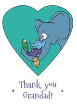 Thank You Grandad! fathers day card created by Kat Willott