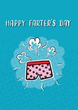 Farting Father’s Day Pants created by Ellie Newbury